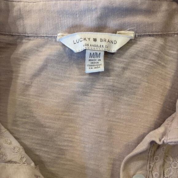 Tan lucky brand medium button - Picture 4 of 4